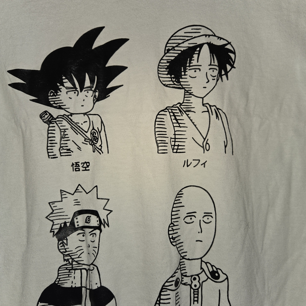 One Punch Man/Naruto/Dragon Ball Z/One Piece Tshirt